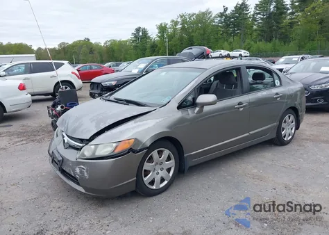 2006 Honda Civic Lx z USA, uszkodzony, nr VIN 2HGFA165X6H525119